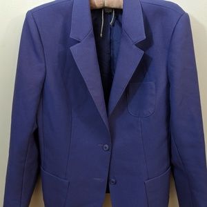 Purple suit jacket